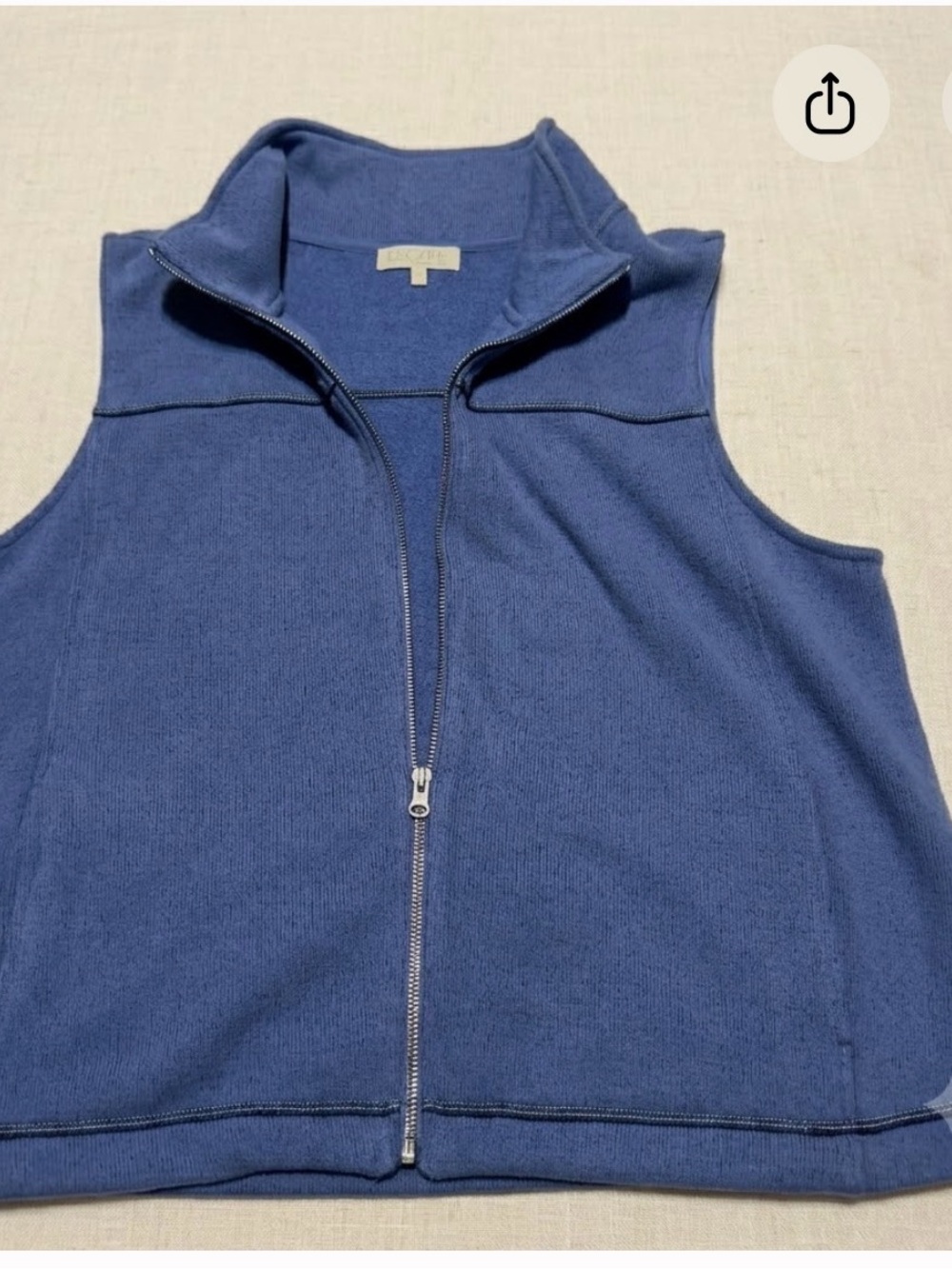 🔥 NEW YEAR DEAL! Escape by Habitat Blue Full Zip Vest, L